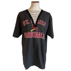 St. Louis Cardinals Lace Up Shirt